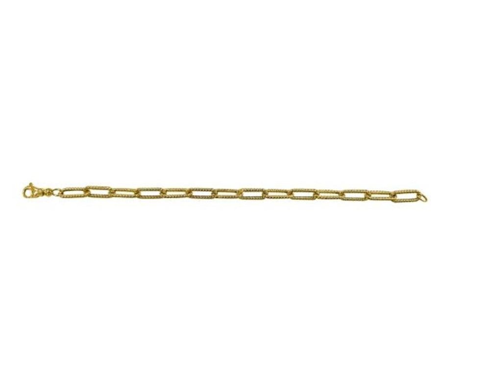 Textured Paperclip Chain - 18 Inches - Davidson's Jewellers