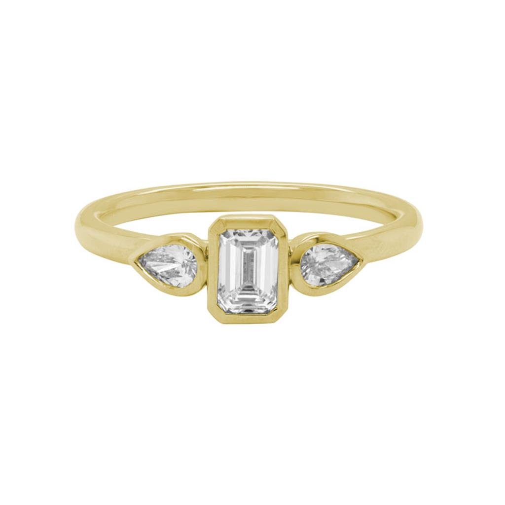 Three-Stone Engagement Ring - Davidson's Jewellers