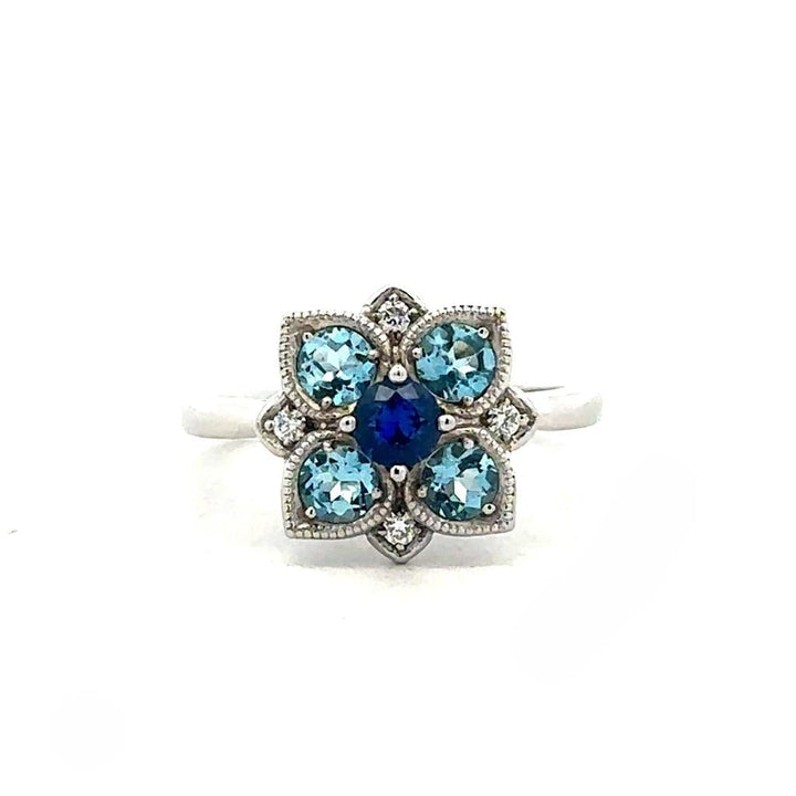 Vintage-Inspired Flower Ring - Davidson's Jewellers