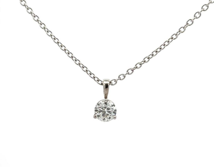White Gold Diamond Pendant - Davidson's Jewellers