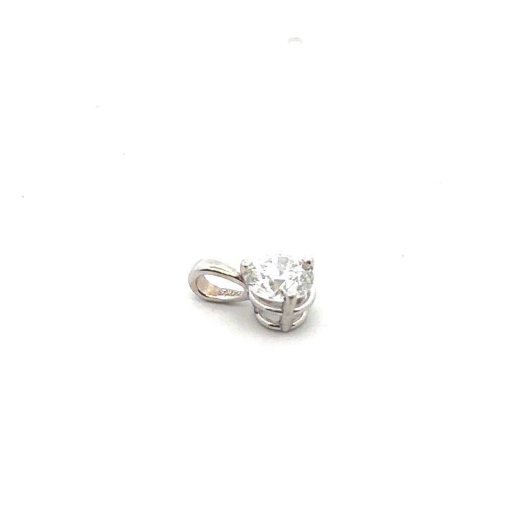 White Gold Diamond Pendant - Davidson's Jewellers