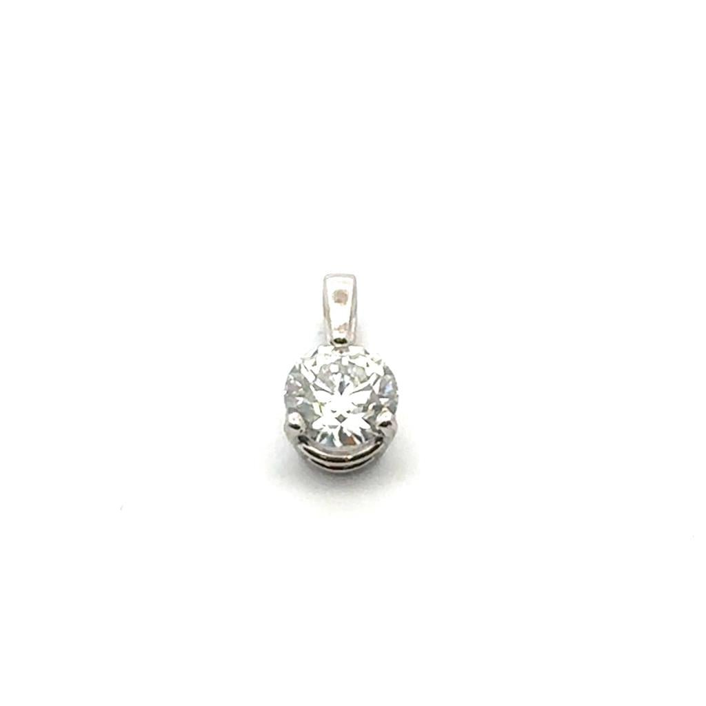 White Gold Diamond Pendant - Davidson's Jewellers