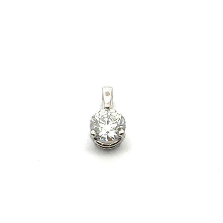 White Gold Diamond Pendant - Davidson's Jewellers