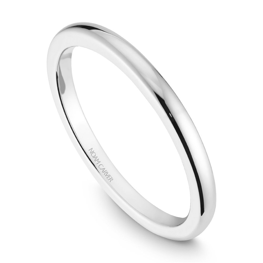 White Gold Wedding Band - Davidson's Jewellers