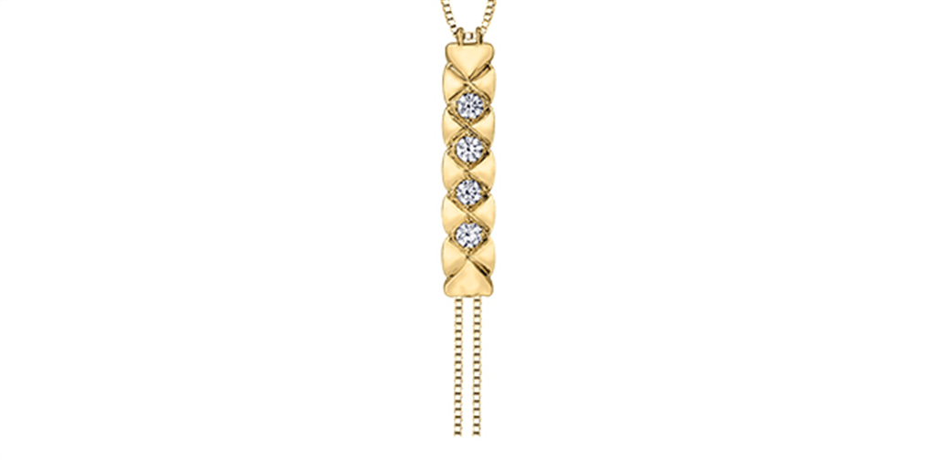 Winter Quilted Down Bolo by Maple Leaf Diamonds - Davidson's Jewellers