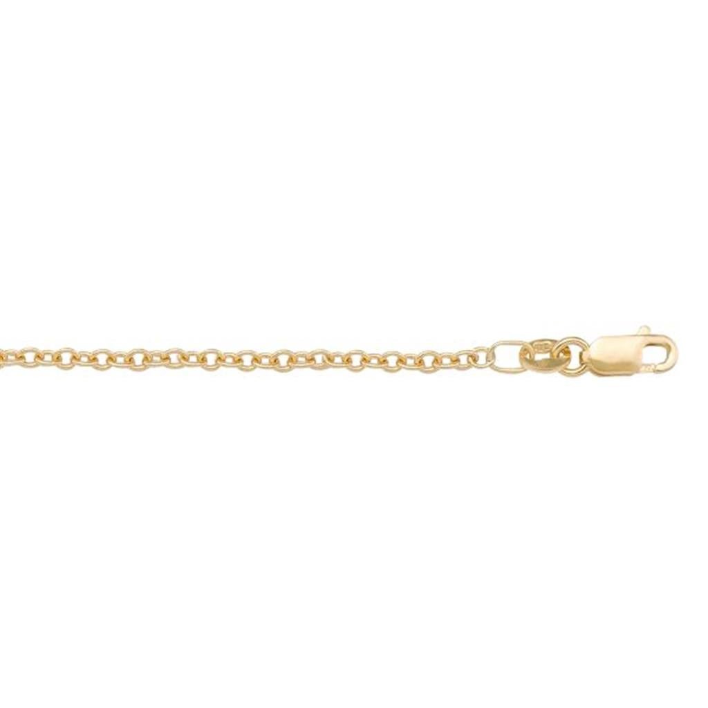 Yellow Gold Cable Chain - Davidson's Jewellers