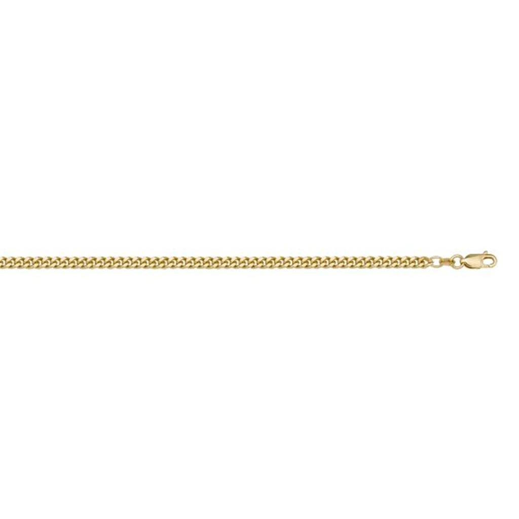 Yellow Gold Curb Chain - 18 Inches - Davidson's Jewellers