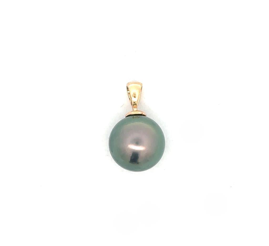 Yellow Gold Tahitian Pearl Pendant - Davidson's Jewellers